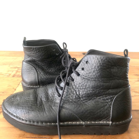 marsell lace up boots